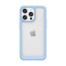 Reinforced case with flexible frame for iPhone 15 Pro Outer Space - blue, Hurtel