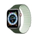 Magnetic Apple Watch Ultra, SE, 9, 8, 7, 6, 5, 4, 3, 2, 1 (49, 45, 44, 42 mm) Dux Ducis Strap (LD Version) - green, Dux Ducis