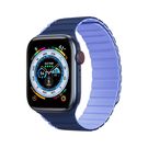 Magnetic Apple Watch Ultra, SE, 9, 8, 7, 6, 5, 4, 3, 2, 1 (49, 45, 44, 42 mm) Dux Ducis Strap (LD Version) - Blue, Dux Ducis