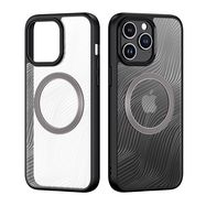 Armored case for iPhone 15 Pro Max with MagSafe Dux Ducis Aimo Mag - black, Dux Ducis