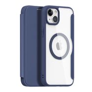 Dux Ducis Skin X Pro Magnetic Flip MagSafe Case iPhone 15 Plus - Blue, Dux Ducis