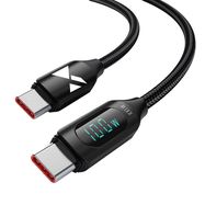 Wozinsky WUCCC2 USB-C - USB-C PD cable 100W 5A 480Mb/s 2m - black, Wozinsky