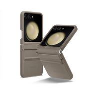 Eco-leather case for Samsung Galaxy Z Flip 5 - brown, Samsung