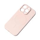 MagSafe compatible silicone case for iPhone 15 Pro Max Silicone Case - cream, Hurtel