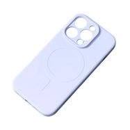 MagSafe compatible silicone case for iPhone 15 Silicone Case - blue, Hurtel