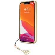 Guess 4G Charms Collection case for iPhone 14 Pro - gray, Guess