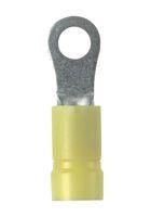 TERMINAL, RING TONGUE, M8, 10AWG, YELLOW