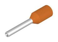 TERMINAL, WIRE FERRULE, 20AWG, ORANGE