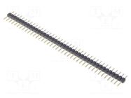 Connector: pin strips; pin header; male; PIN: 40; straight; THT; 2mm ADAM TECH