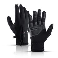 Winter phone sports gloves (size XL) - black, Hurtel