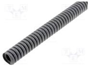 Braid; Size: 10; polyamide; grey; -40÷115°C; SILVYN® RILL; UL94V-0 LAPP