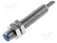 Sensor: inductive; OUT: NPN / NO; 0÷1.5mm; 10÷30VDC; M8; 2m; IP67 LANBAO