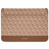 Guess GCube Stripes case for a 14&quot; laptop - brown, Guess