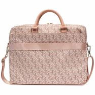Guess GCube Stripes bag for a 16&quot; laptop - pink, Guess