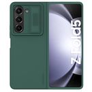 Nillkin CamShield Silky Silicone Case for Samsung Galaxy Z Fold 5 with Camera Protector - Dark Green, Nillkin