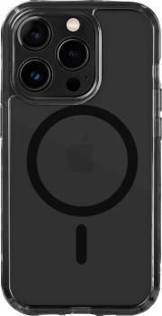 LAUT Crystal Matter - protective case for iPhone 14 Pro Max, compatible with MagSafe (black), LAUT