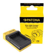 PATONA Slim micro-USB Charger f. Panasonic DMW-BLG10 CSBLG10MC CS-BLG10MC DMWBLG10 DMW-BLG10, PATONA