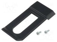 Clip; black; Series: CLIPS; 60x20x6mm SUPERTRONIC