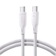 Joyroom Multi-Color Series S-A34 USB-C / USB-C PD 60W 1m Cable - White, Joyroom