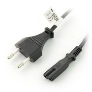 Power cord EURO (radio)  1.8 m - black