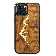 Wooden case for iPhone 13 Mini Bewood Imbuia Mountains, Bewood