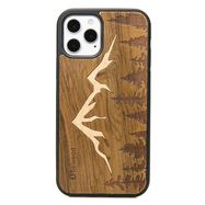 Wooden case for iPhone 12/12 Pro Bewood Imbuia Mountains, Bewood