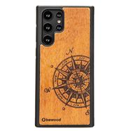 Wooden case for Samsung Galaxy S22 Ultra Bewood Traveler Merbau, Bewood