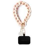 Guess GUOUCBMC4MP Universal Big Hand Strap case - pink Acrylic 4G Charm, Guess
