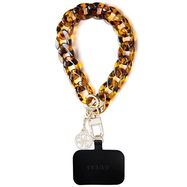 Guess GUOUCBMC4MT Universal Big Hand Strap Acetate Acrylic 4G Charm Case, Guess