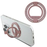 Guess MagSafe Ring stand GUMRSALDGP pink/pink Rhinestone, Guess
