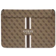 Guess 4G Printed Stripes cover for a 16&quot; laptop - brown, Guess