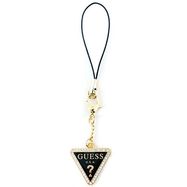 Guess case pendant GUCPMTDCK Phone Strap Triangle Diamond Charm with Rhinestones, Guess