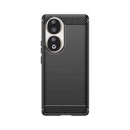 Carbon Case silicone case for Honor 90 - black, Hurtel