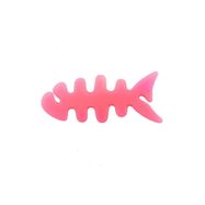 Fish-shaped headphone cable wrap - pink, Hurtel