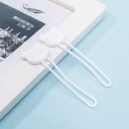 Silicone cable reel - white, Hurtel
