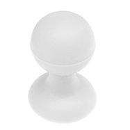 Phone holder with a round head - white, Hurtel