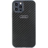 Audi Carbon Fiber iPhone 12/12 Pro 6.1&quot; black/black hardcase AU-TPUPCIP12P-R8/D2-BK, Audi