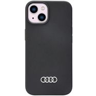 Audi Silicone Case iPhone 14 6.1&quot; black/black hardcase AU-LSRIP14-Q3/D1-BK, Audi