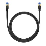 Baseus fast internet cable RJ45 cat.7 10Gbps 1m braided black, Baseus