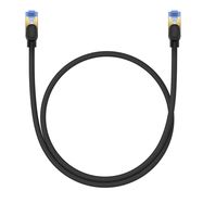 Baseus fast internet cable RJ45 cat.7 10Gbps 0.5m braided black, Baseus