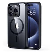 ESR Classic Hybrid Halolock MagSafe Case for iPhone 15 Pro Max - Clear Black, ESR