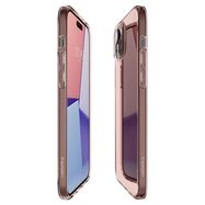 Spigen Crystal Flex iPhone 15 Plus Case - Pink/Transparent, Spigen