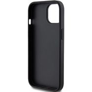 Guess Glitter Script Big 4G case for iPhone 15 - black, Guess