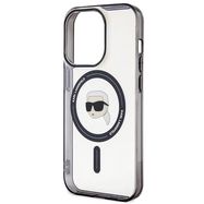 Karl Lagerfeld KLHMP15LHKHNOTK case for iPhone 15 Pro - transparent, Karl Lagerfeld