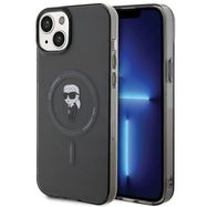 Karl Lagerfeld IML Ikonik MagSafe case for iPhone 15 Plus - black, Karl Lagerfeld