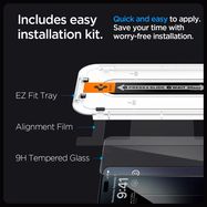 Spigen Glas.tR EZ Fit FC Tempered Glass for iPhone 15 Pro Max - Black 2 pcs., Spigen