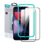 ESR Tempered Glass for iPhone 15 Pro - black 2 pcs., ESR