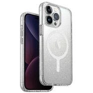 Uniq LifePro Xtreme Magclick Charging Case for iPhone 15 Pro Max - Transparent Silver, UNIQ