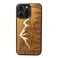 Wooden case for iPhone 15 Pro Max Bewood Imbuia Mountains, Bewood
