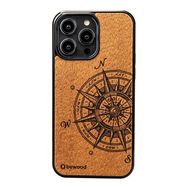 Bewood Traveler Merbau wooden case for iPhone 15 Pro Max, Bewood